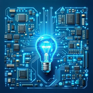 Electronic components with smart metering