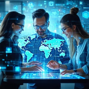 electronic innovation sales cooperation distrybiutor connetion betwen people